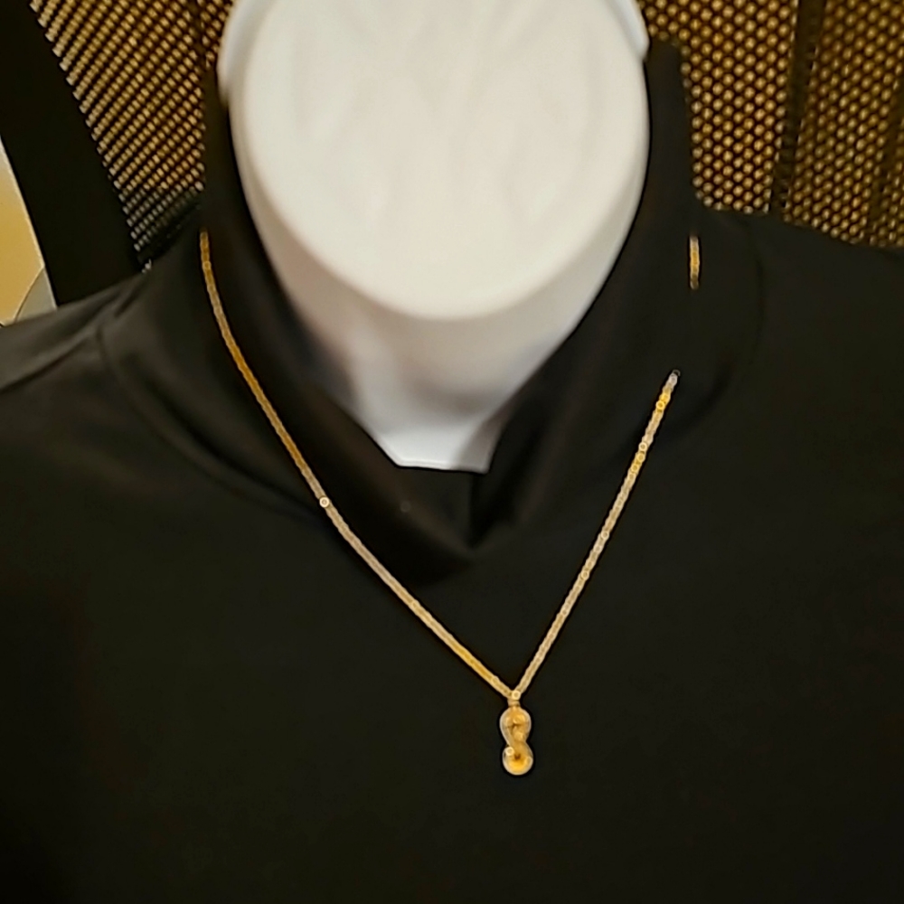 Lightweight 18k Saudi Gold Necklace